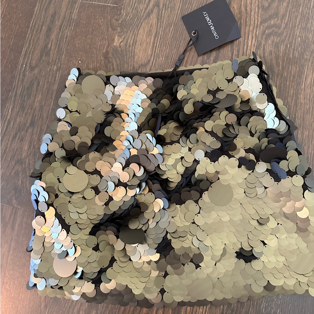 Cynthia Rowley sequin mini skirt size 0